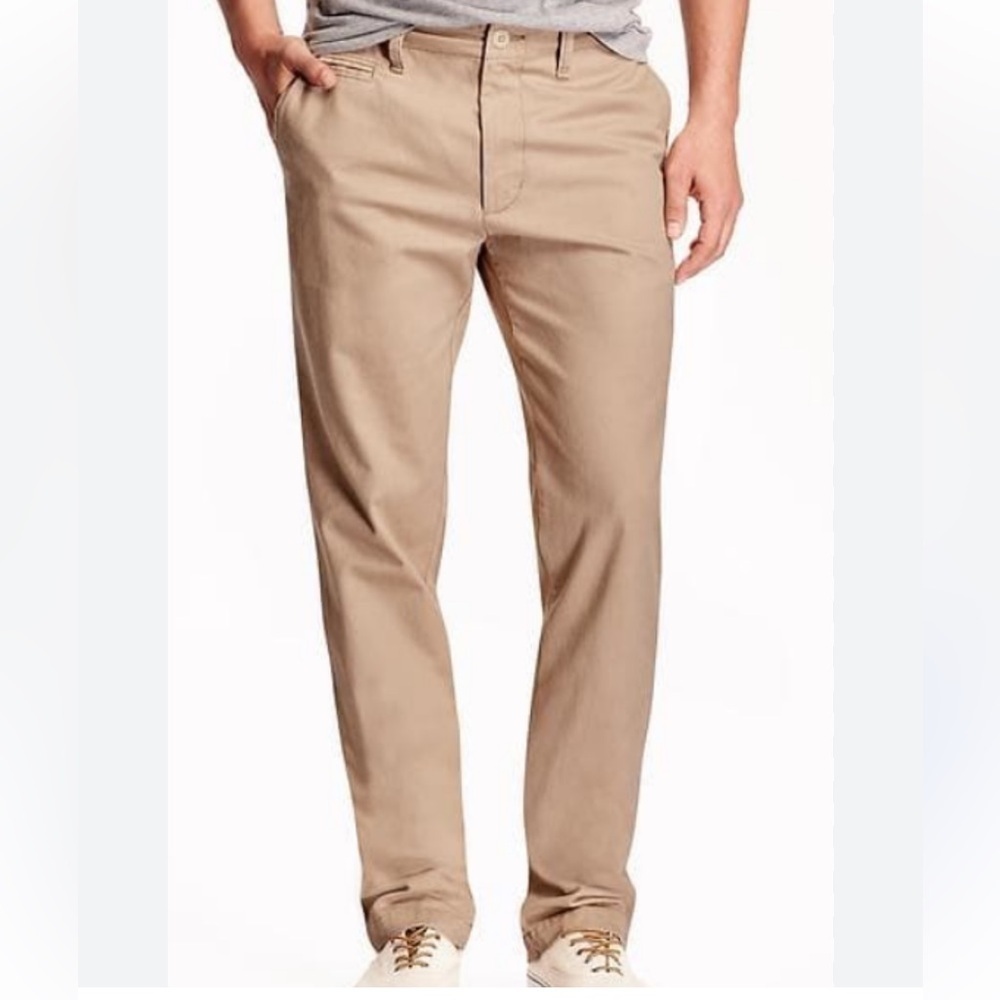 DOCKERS Easy Khaki D3 Men's Flat Front Slacks 30X30 Tan Cream Pants Neutral NWOT